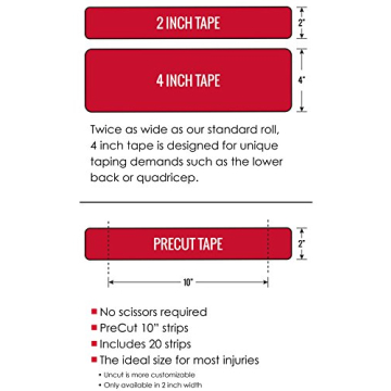 RockTape Beige Kinesiology Tape for Active Pain Relief