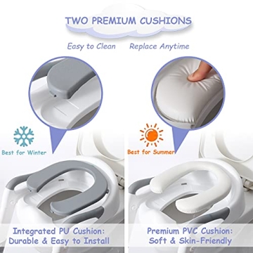 Potty Training Seat with Step Stool Ladder for Toddlers