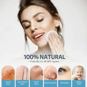 Compressed Facial Sponges - 50 Count Natural