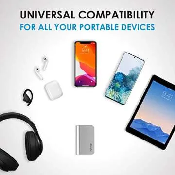 myCharge Portable Charger for iPhone Built in Cable Power Bank Fast Charging Hub 6700mAh Lightning, Micro USB, Wall Plug USB Battery Pack External Cell Phone Backup for Apple, Android, 36 Hrs Power