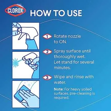 Powerful Clorox Bathroom Cleaner for Mold and Mildew