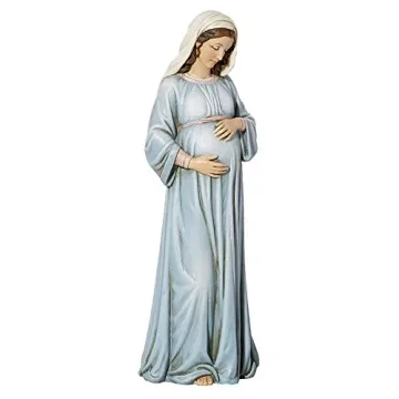 Elegant 8-Inch Mary, Mother of God Figurine by Michael Adams