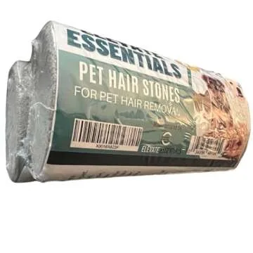 Elevate Essentials Pet Hair Stone for Car, Best Pet Hair Remover, Pet Hair Lifter, Pet Fur Remover, Pet Hair Cleaner, Lint Remover, Pet Stone Multi-Cleaner (2 Pack)