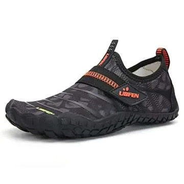 UBFEN Water Shoes for Kids Boys Girls Aqua Socks Barefoot Beach Sports Swim Pool Quick Dry Lightweig...