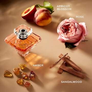Lancôme Trésor Eau de Parfum - Long Lasting Fragrance with Notes of Rose, Lilac, Peach & Apricot B...