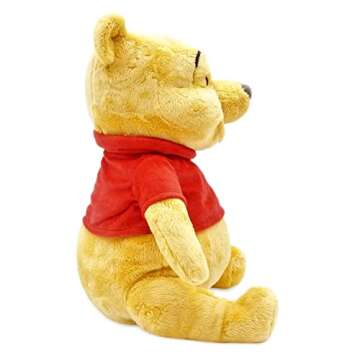 Disney Store Official Pooh Medium Soft Toy for Kids, Cuddly Character with Fuzzy Texture and Embroid...