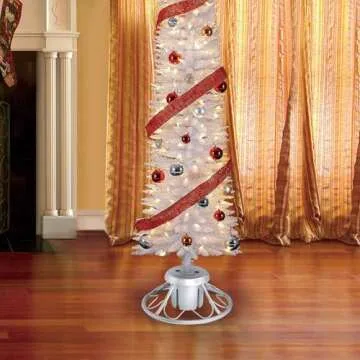 Home Heritage 360 Degree Rotating Tree Stand for Christmas