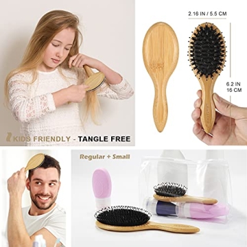 BESTOOL Hair Brush Set for All Hair Types