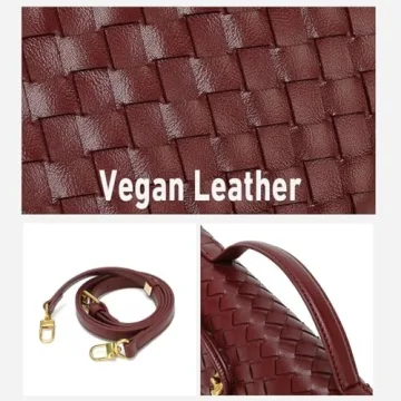 SCRILLE Evening Woven Handbag for Women - Chic Versatility