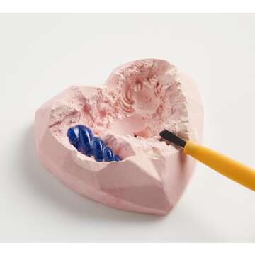 Mudpuppy Unicorn Dig! – Excavation Kit Including Hidden Unicorn in Gem and Plastic Chisel for Children Ages 5 and Up