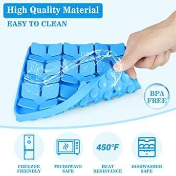 MOOGROU Snuffle Mat for Dogs,Silicone Interactive Dog Mat No Hurt for Dog's Nose for Smell Training and Slow Eating,Encourages Natural Foraging Skills and Stress Relief for Dog Mental Stimulation Toys