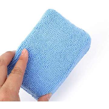 High-Quality Autocare Car Wax Applicator Pads - 10 Pack