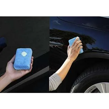 High-Quality Autocare Car Wax Applicator Pads - 10 Pack