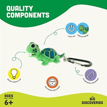 Fun WildLight Animal Keychain Flashlight for Kids