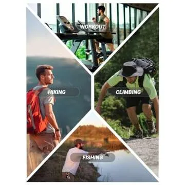 Short Sleeve T Shirt Men UPF 50+ Sun Protection T-Shirt Crew Neck Quick Dry Hiking Shirts Fishing Shirts Rash Guards Sky Blue