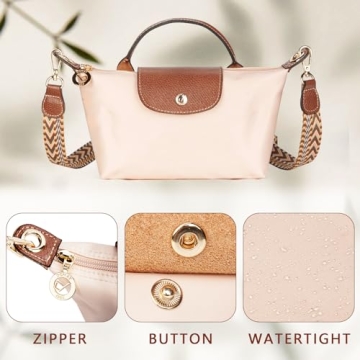 DOMAT Women's Chic Lightweight Crossbody Bag