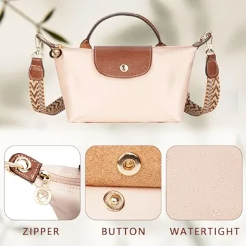 DOMAT Women's Chic Lightweight Crossbody Bag