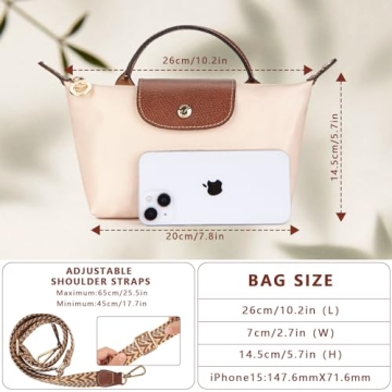 DOMAT Women's Chic Lightweight Crossbody Bag