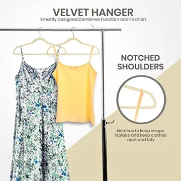 Utopia Home Velvet Hangers 30 Pack - Stylish Non-Slip Design