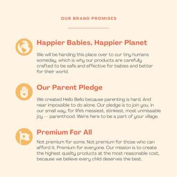 Hello Bello Premium Baby Diapers Size Newborn, 32 Count of Disposable, Extra-Absorbent, Hypoallergenic Baby Diapers with Snug and Comfort Fit, Sleepy Sloth