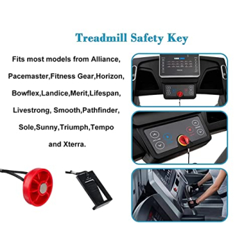 Thlevel Magnetic Treadmill Safety Key for All Models