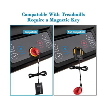 Thlevel Magnetic Treadmill Safety Key for All Models