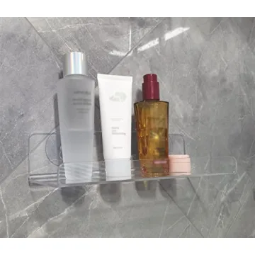 Durable 12-Inch Suction Cup Window Shelves for Plants