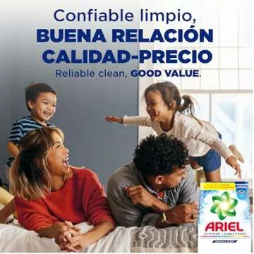 Powerful Ariel Powder Laundry Detergent, 132 Loads, Original Scent