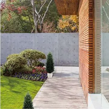 Artificial Topiary Trees 2-Set - Realistic Cedar Pines