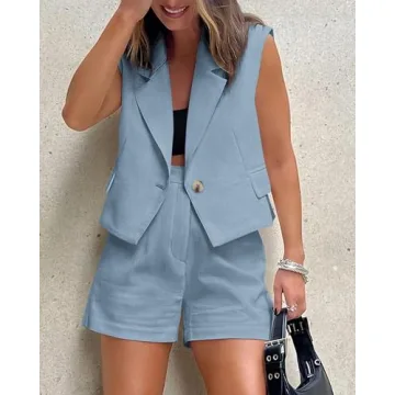 Stylish KIRUNDO Two Piece Summer Outfits for Women