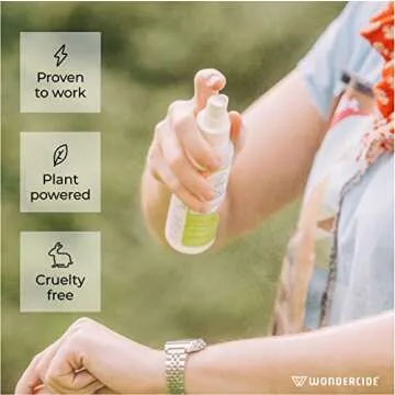 Wondercide - Mosquito, Tick, and Insect Repellent with Natural Essential Oils - DEET-Free Bug Spray and Killer - Safe for Family - Lemongrass 2-Pack of 4 oz Bottle