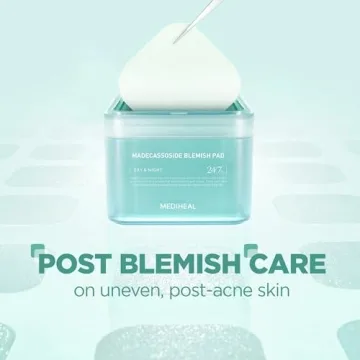 Mediheal Madecassoside Cotton Facial Pads for Glowing Skin