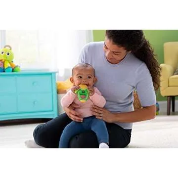 Lamaze John Deere Corn Massaging Baby Teether - John Deere Baby Teething Toy - Newborn Toys for Baby Teething Relief