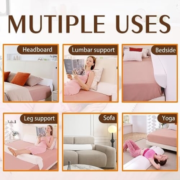 Jakoola Bed Wedge Pillow - Memory Foam Bed Gap Filler