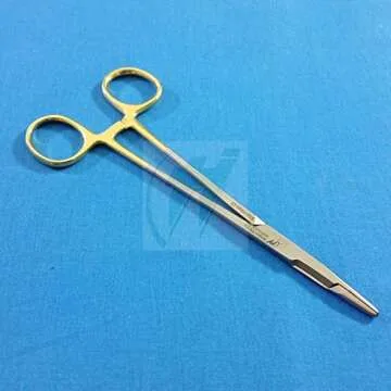 T/C Olsen HEGAR Needle Holder 7" (17.8cm) with Tungsten Carbide Inserts O.R Premium Grade (HTI BRAND)