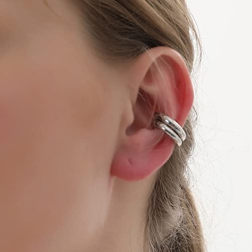 14k Gold Silver Ear Cuffs No Piercing Required Stylish