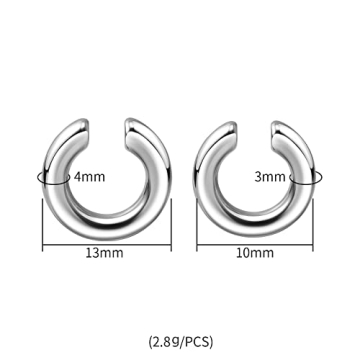 14k Gold Silver Ear Cuffs No Piercing Required Stylish