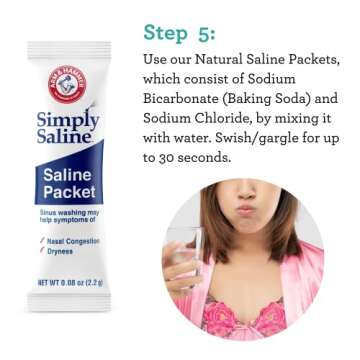 GuruNanda Better Gums Regimen 1.0 with CocoMint Pulling Oil, Butter on Gums Toothbrush, Concentrated Mouthwash, Handheld Portable Water Flosser, & Saline Packets - 5 Count