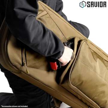 Savior Covert Tactical Gun Bag for Secure Firearm Storage