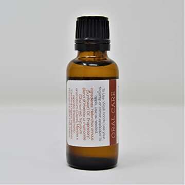 Punkin Butt Oral Care 1 oz Glass Bottle. Chamomile, Clove, Peppermint. Natural, Safe, Effective; Cruelty-Free, Vegan, use as Often as Needed.