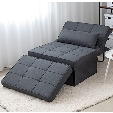 BIGSYY 4-in-1 Multi-Function Sofa Bed Convertible Ottoman