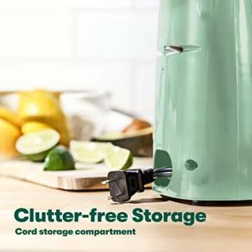 BELLA Electric Can Opener with Knife Sharpener and Storage