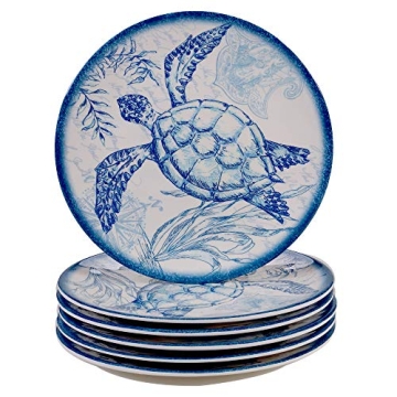 Certified International Oceanic 12-Piece Melamine Dinnerware Set