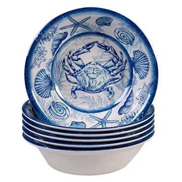 Certified International Oceanic 12-Piece Melamine Dinnerware Set