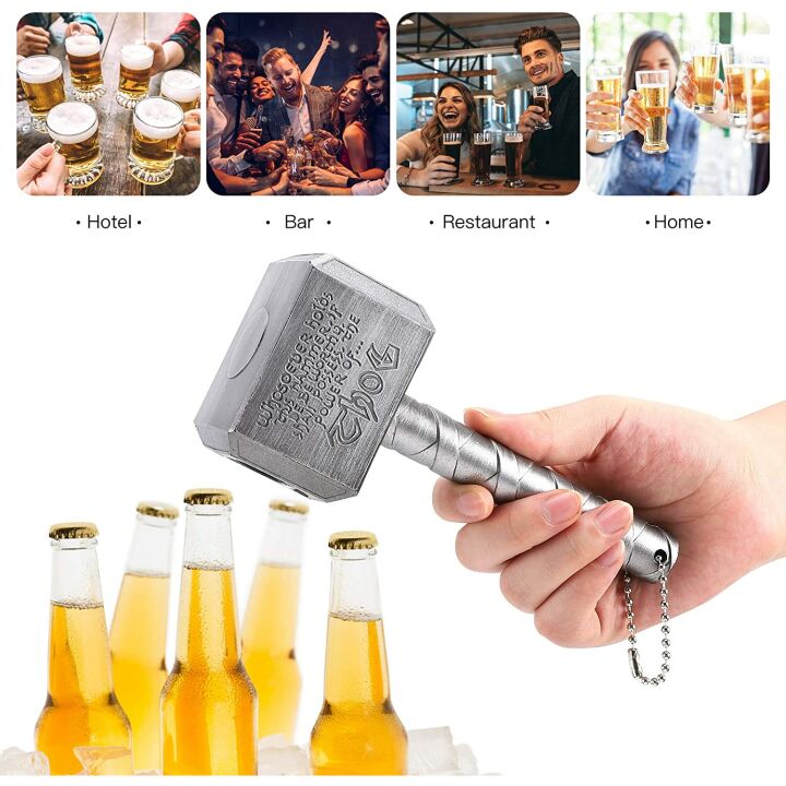 Lmaytech Beer Bottle Opener Gift for Him and Dad