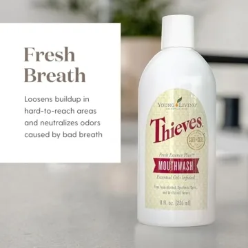 Young Living Thieves Fresh Essence Alcohol-Free Mouthwash - 8 fl oz