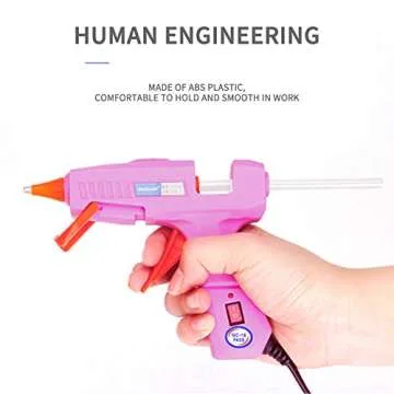 Liumai Hot Glue Gun Kit with 30 Glue Sticks for Crafting