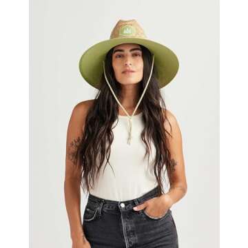 Stylish Straw Hat for Ultimate Sun Protection | UPF 50+