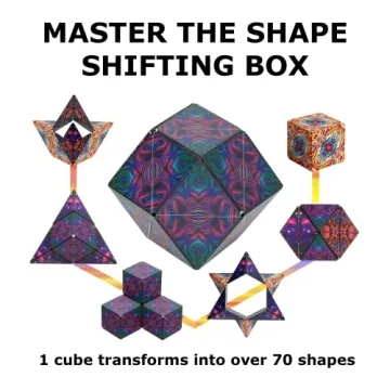 SHASHIBO Shape Shifting Box - Award-Winning Fidget Cube