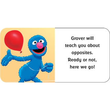 Sesame Street 12 Board Books for Early Readers and Fun